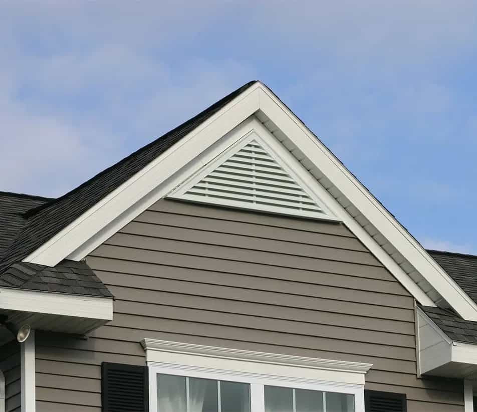 Gable Vents - Attic Ventilation in Michigan attic gable vent