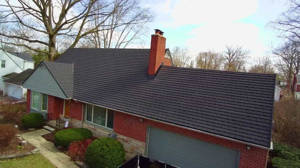 Tilcor Charcoal Blend shingles, 1957 Edgewood Boulevard, Berkley, MI