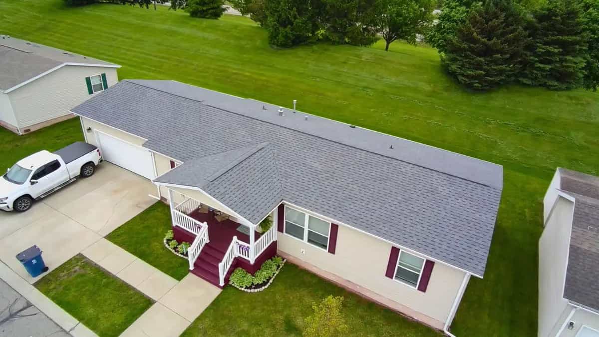 Roof Replacement at 9888 Bellcrest Boulevard, Fenton by Roofing Army Roof Replacement in Fenton with Atlas Pewter shingles — completed by Roofing Army