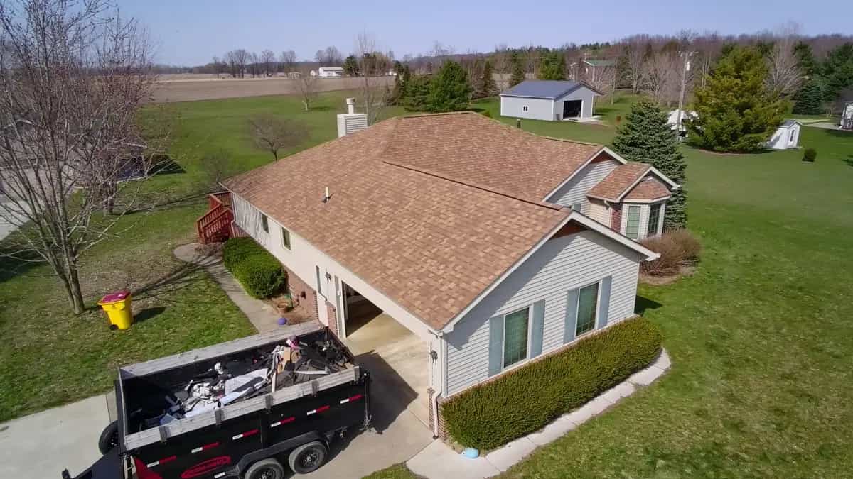 Atlas Morning Harvest shingles, 6921 Hollow Corners Road, Almont, MI