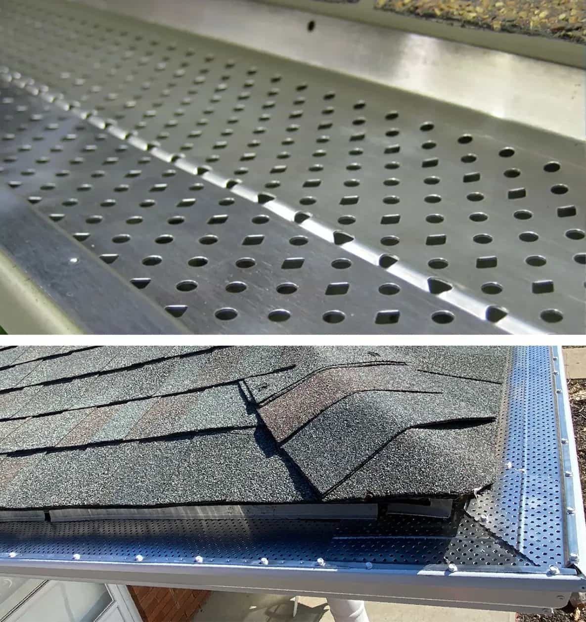 Leaf Protection Gutter Guards - SE Michigan Gutter Services leaf protection gutter guard installation
