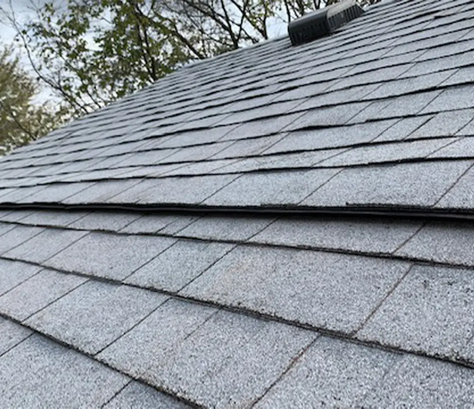 edge ventilation on the roof deck