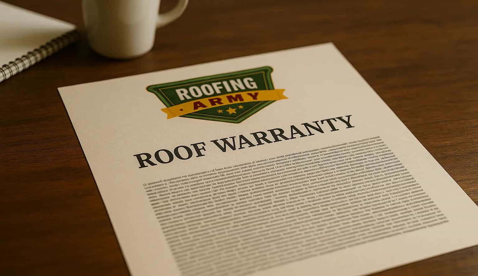 Roofing Army warranty protection for Michigan homeowners