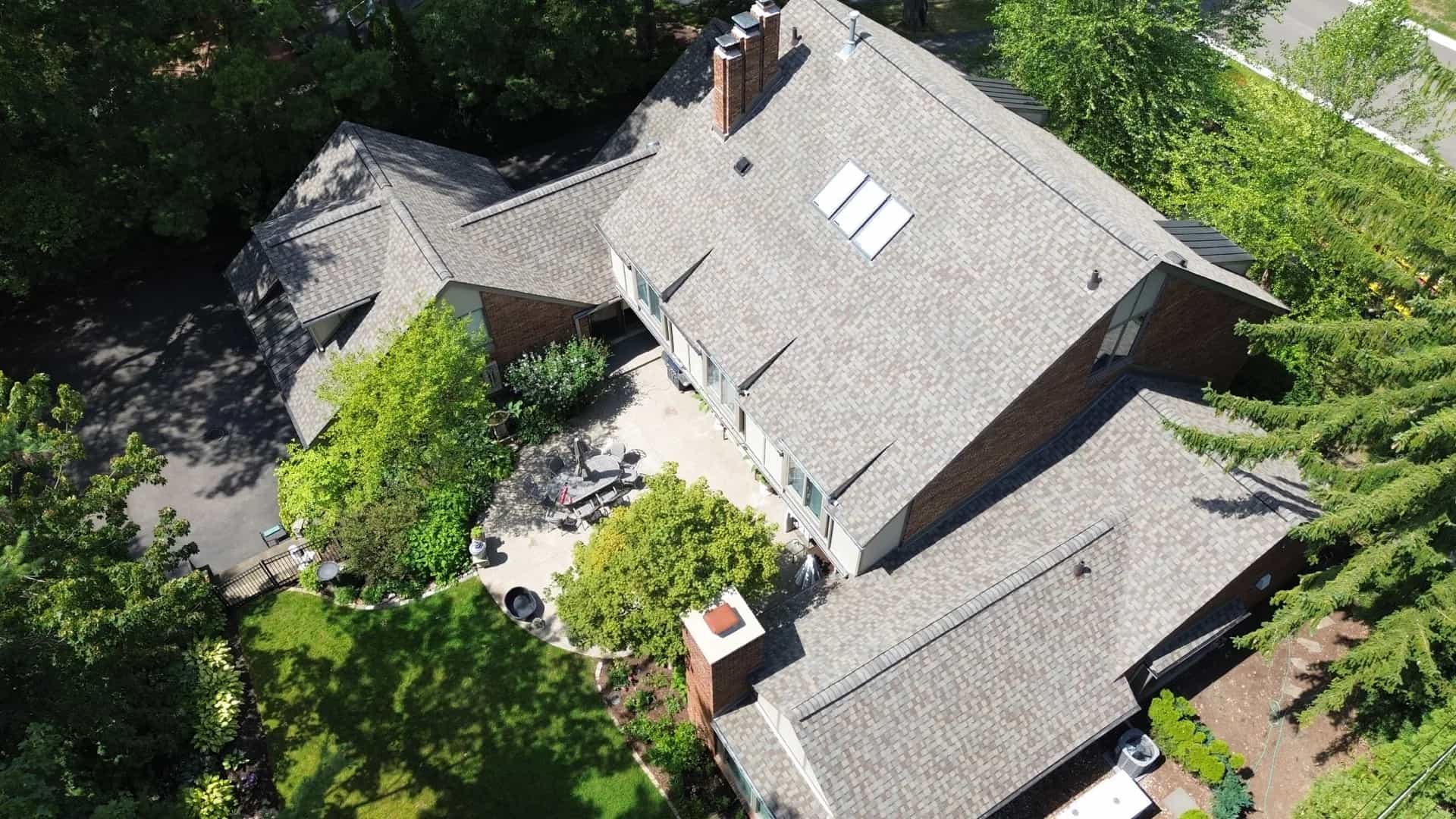 CertainTeed Weathered Wood shingles, 2709 Indian Mound Rd, Bloomfield Hills, MI