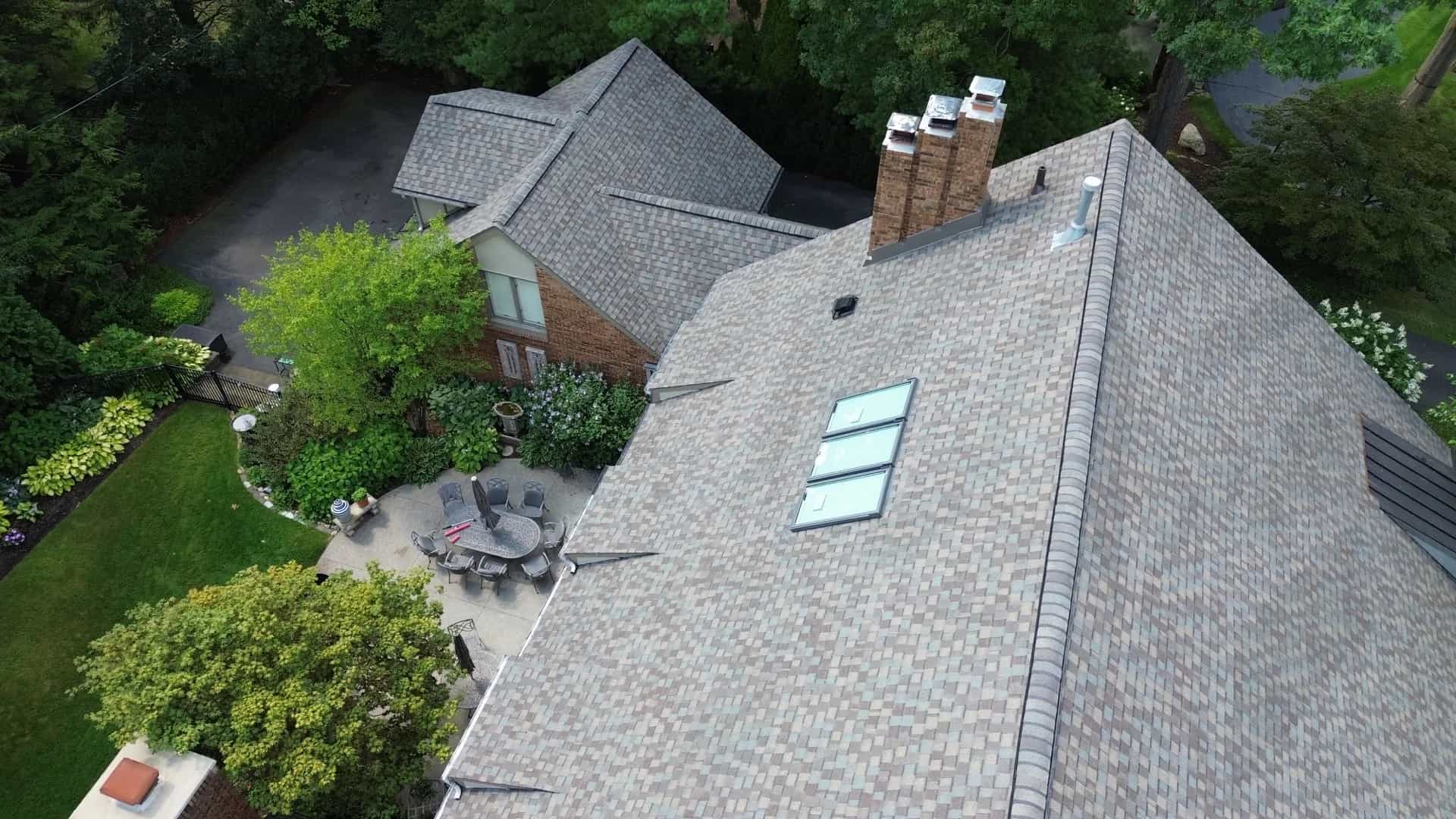 CertainTeed Weathered Wood shingles, 2709 Indian Mound Rd, Bloomfield Hills, MI