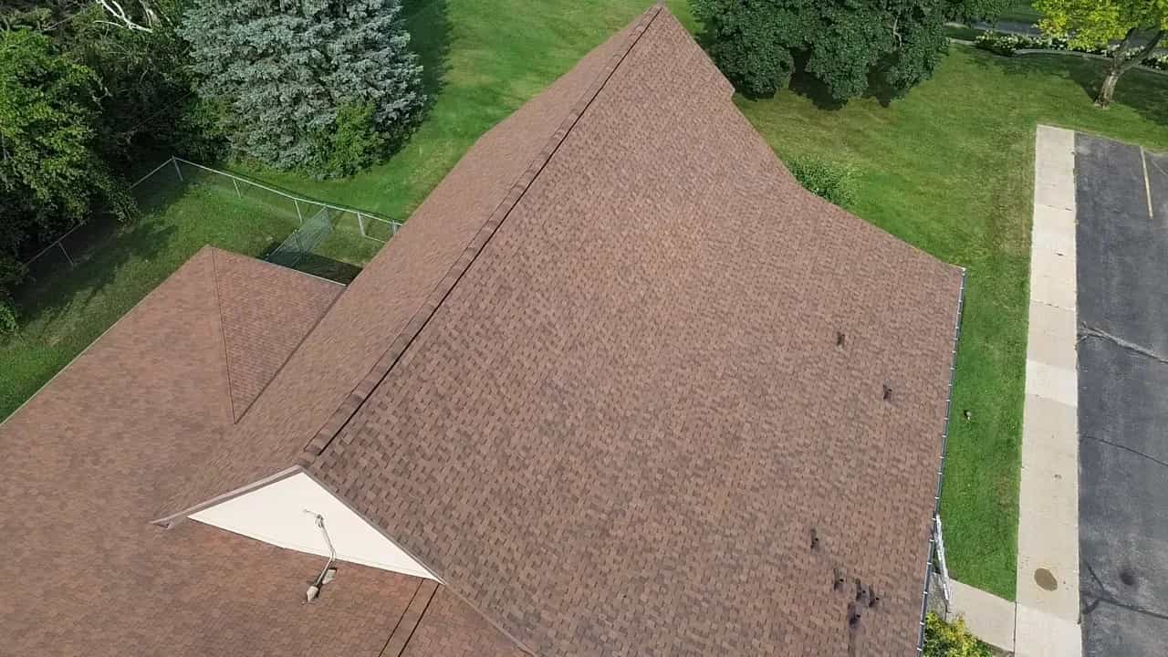 Atlas Chestnut shingles, 3000 South Lapeer Road, Orion Township, MI