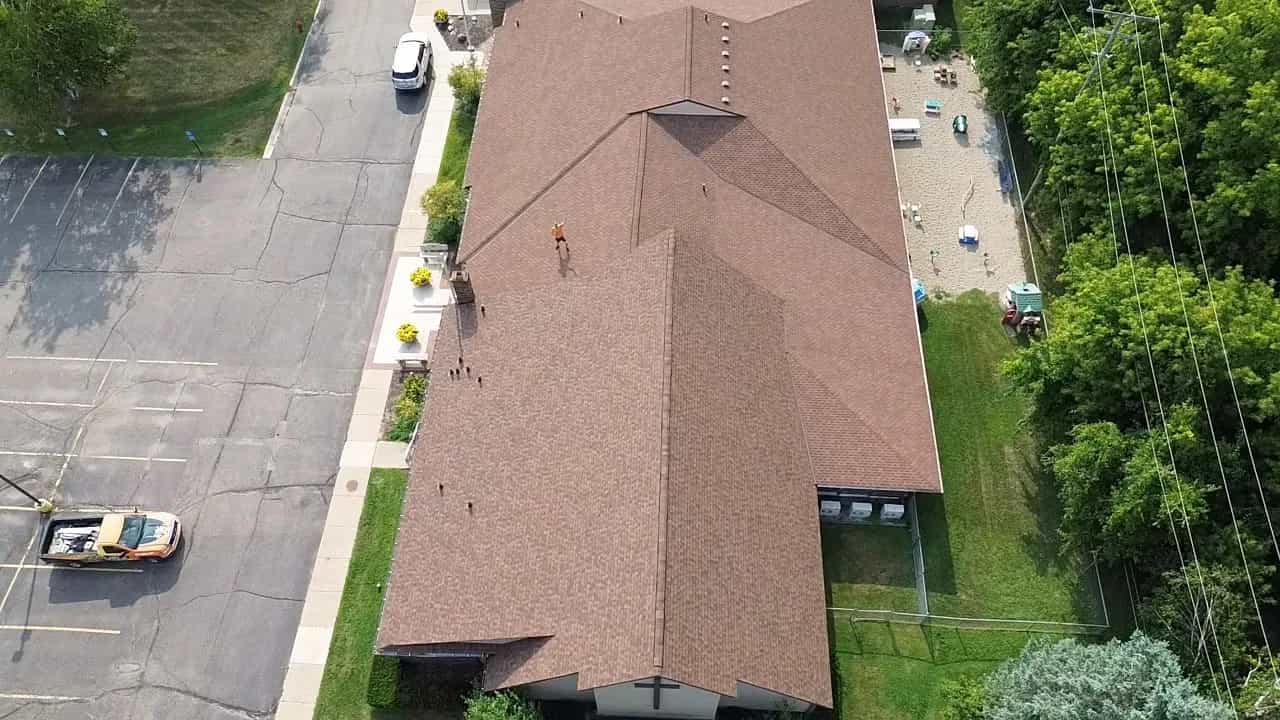 Roof Replacement at 3000 South Lapeer Road, Orion Township by Roofing Army Roof Replacement in Orion Township with Atlas StormMaster Chestnut shingles — completed by Roofing Army