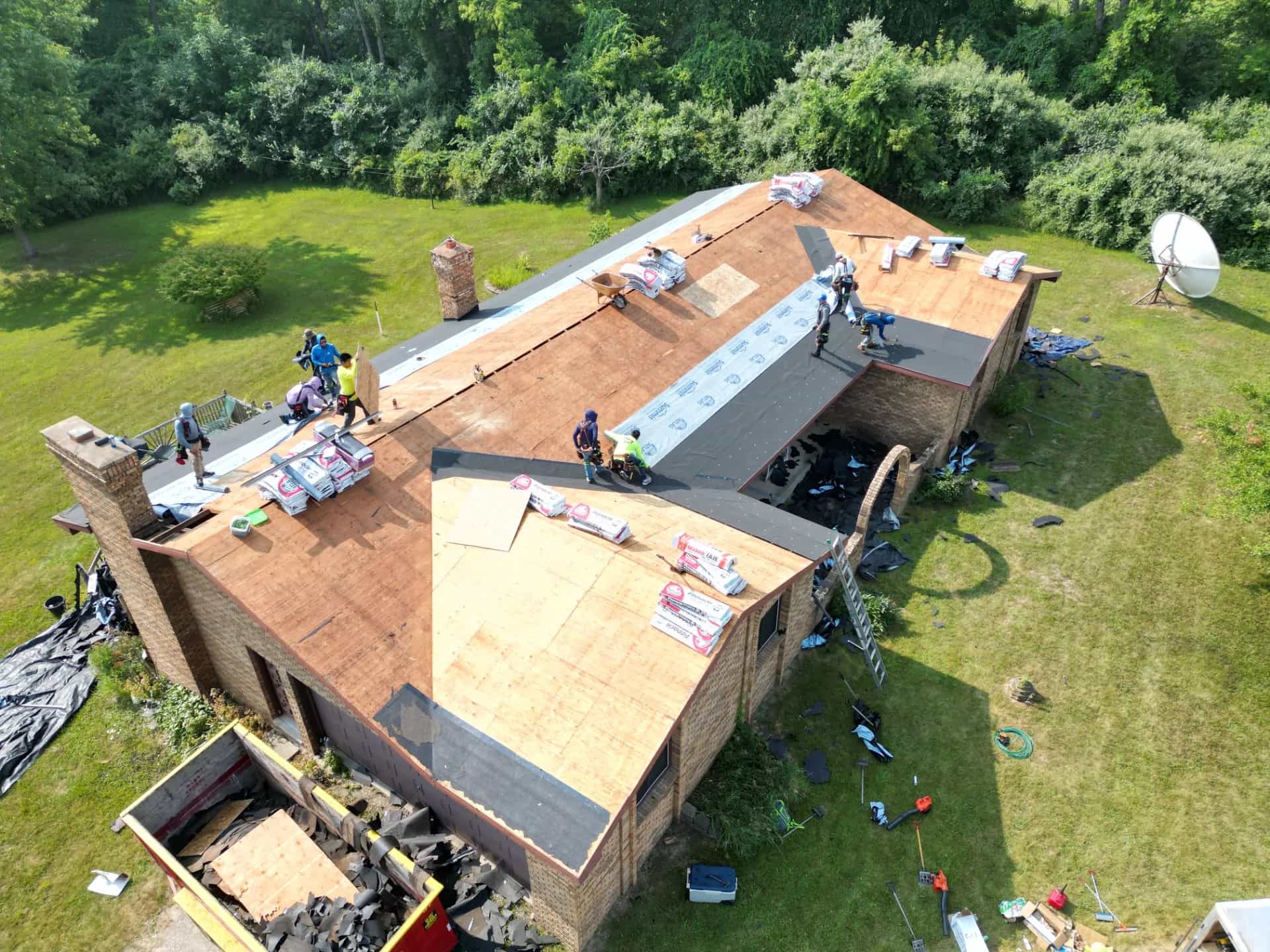 Atlas Morning Harvest shingles, 4427 Baldwin Road, Metamora, MI