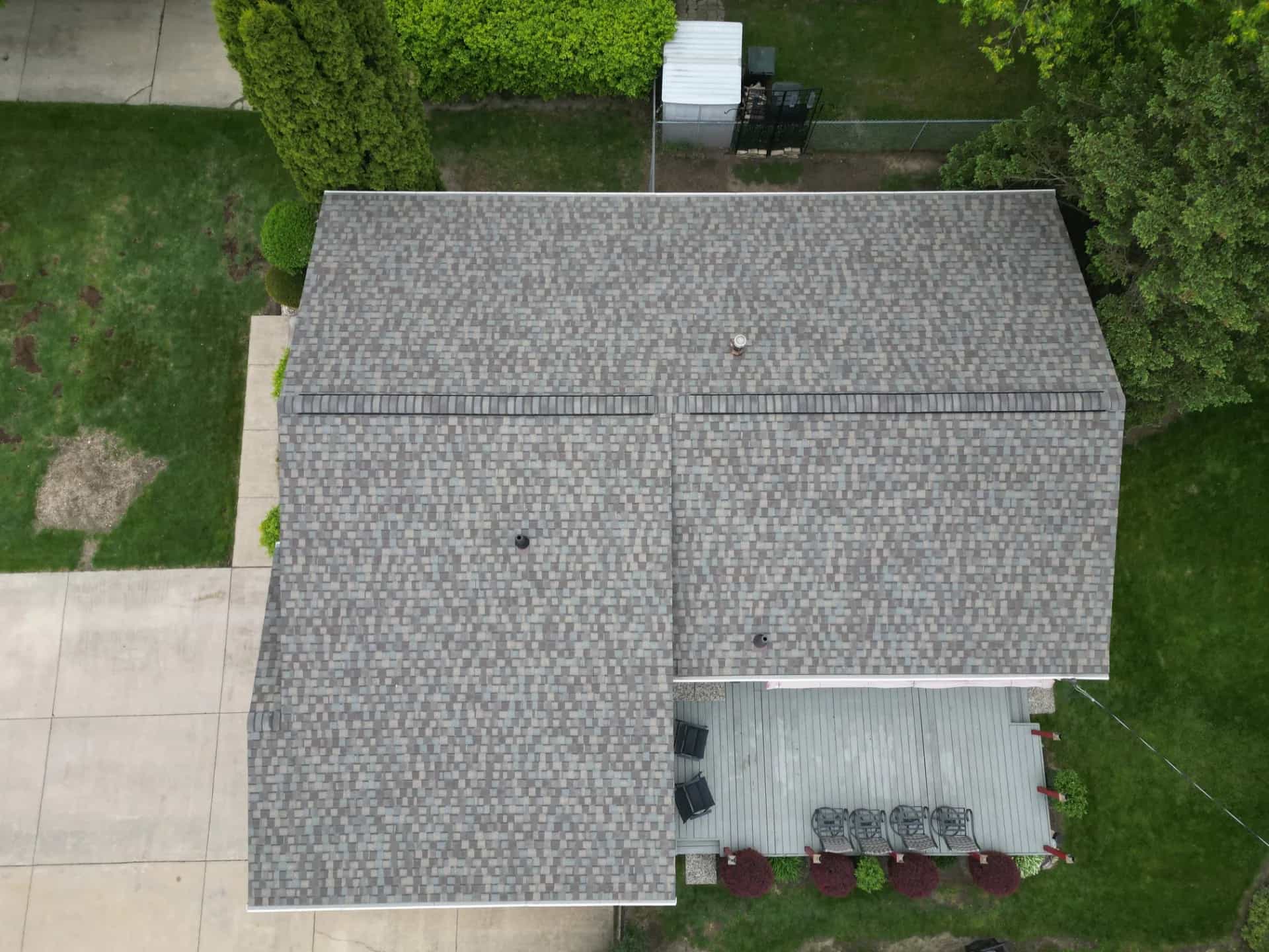 CertainTeed Weathered Wood shingles, 3537 Mildred Avenue, Rochester Hills, MI
