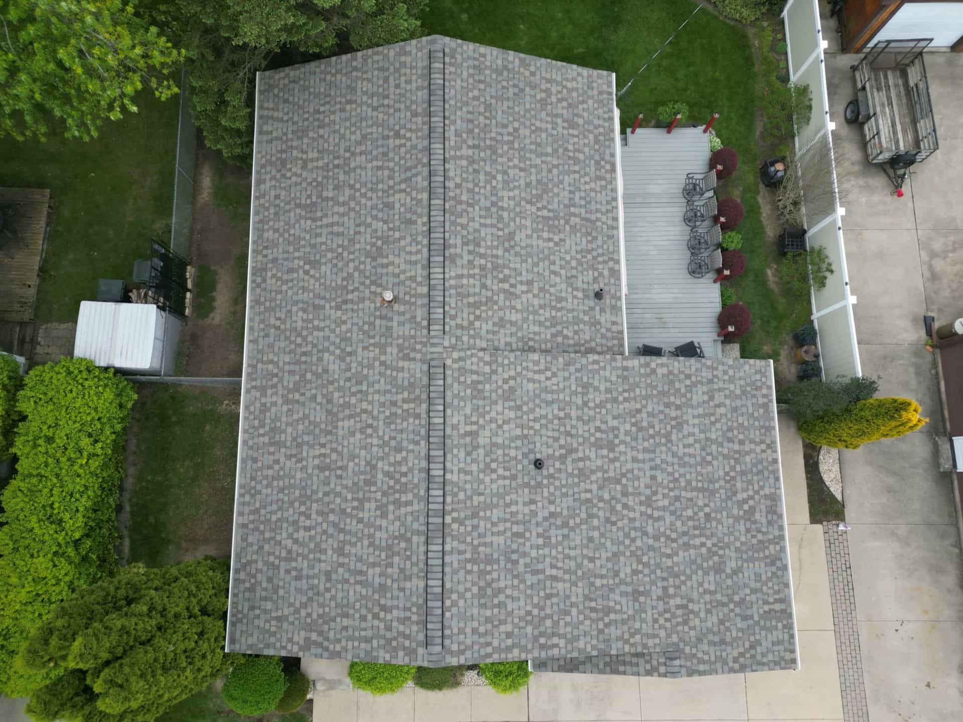 CertainTeed Weathered Wood shingles, 3537 Mildred Avenue, Rochester Hills, MI