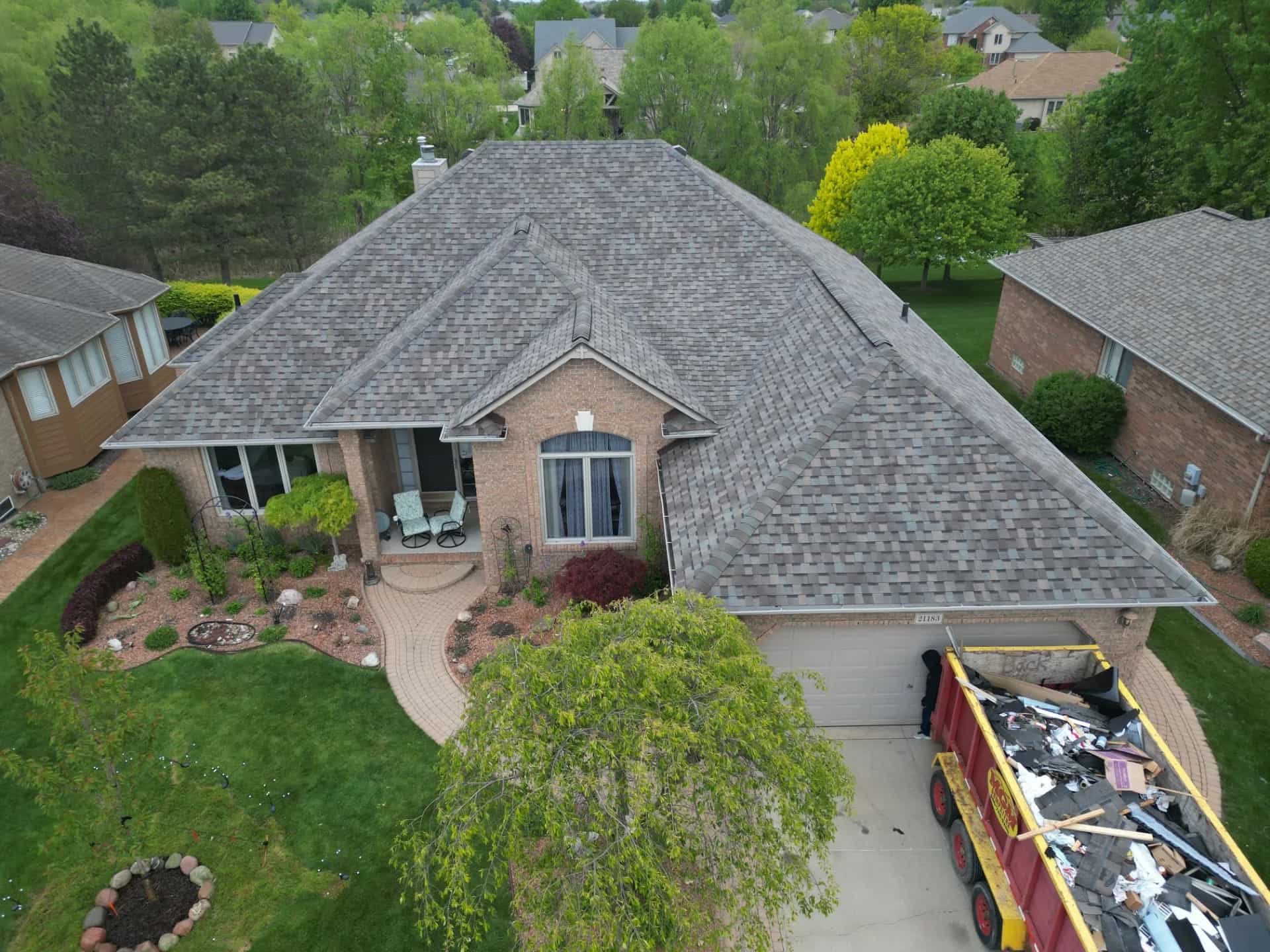 Atlas Majestic Shake shingles, 21183 Strawberry Hills Drive, Macomb, MI