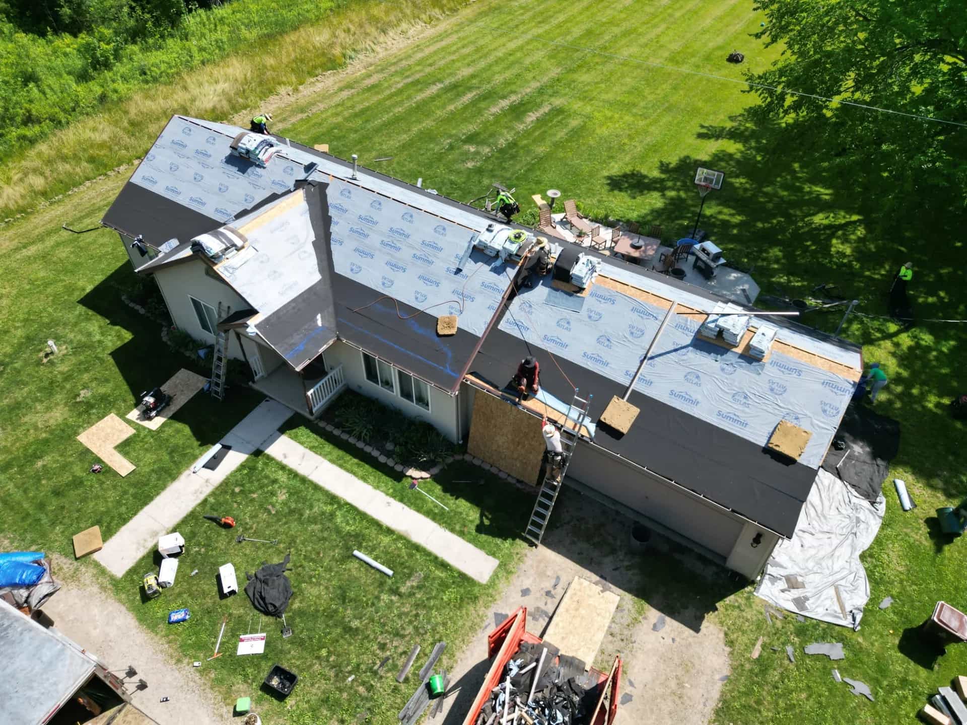Atlas Copper Canyon shingles, 4908 Mack Road, Howell, MI