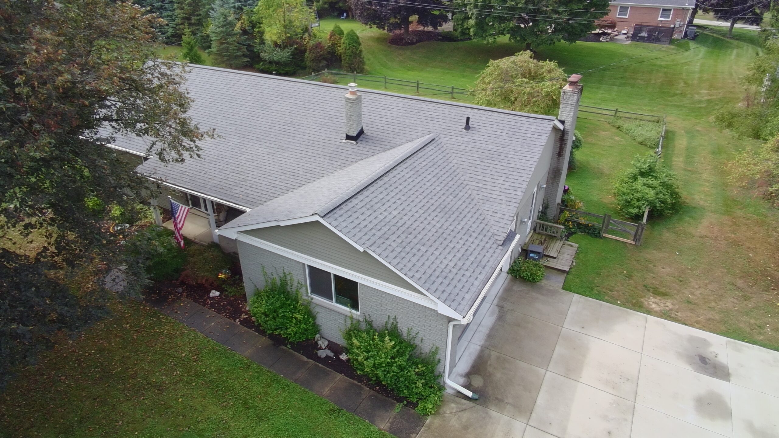 Mary Grohman roof project